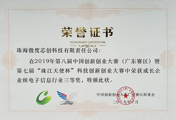 创新创业大赛省赛3等奖